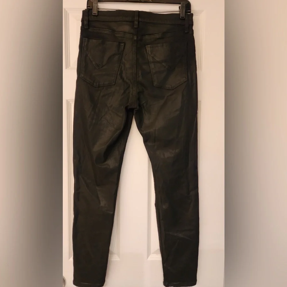 Hudson Barbara High-Rise Women’s Black Super Skinny Ankle Jean Size 30
